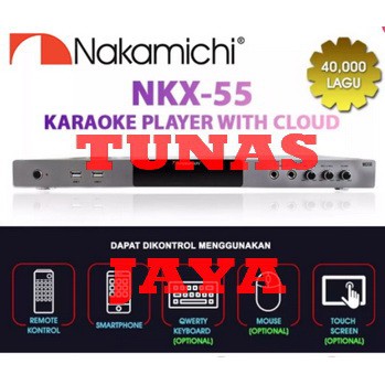 DVD PLAYER KARAOKE NAKAMICHI NKX 55 HDD 2TB ORIGINAL