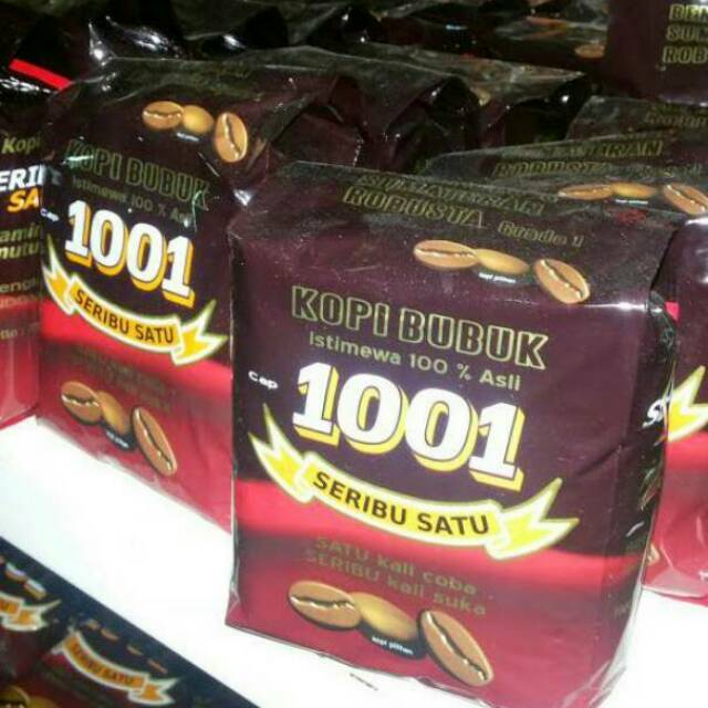 [1 kg] Best Seller Kopi Bubuk Robusta 1001 Asli Bengkulu