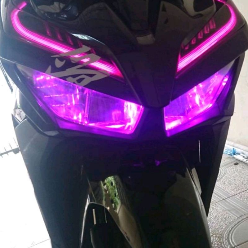 Lampu Led Devil Demon Eye 12V  3 Titik Led Universal-4