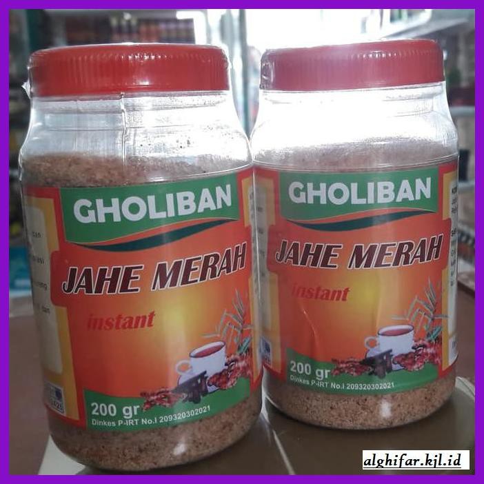 

lanoisidartdrink- jahe merah instan /bubuk gholiban -asliii-bngittt.