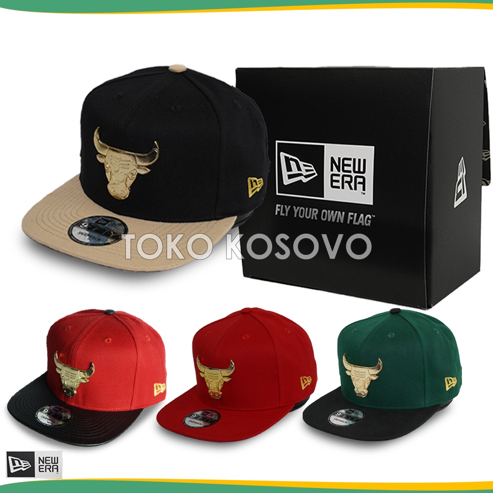 Topi Snapback Chicago Bulls Pin Besi ORIGINAL Grade 100% Import, Topi MLB NBA Hip Hop Rapper Logo Banteng Merah Cream Hijau Hitam Unisex Distro Baseball Bisbol besball Pria Wanita Cowo Laki Dewasa Polos Ori Premium Murah Impor Tim Basket