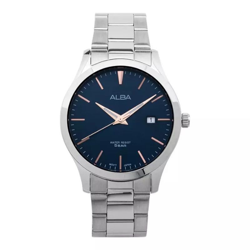 Jam Tangan Pria Alba Active AS9M37 Analog Watch Original AS9M37X1