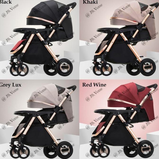 Kereta Dorong Bayi Baby Bliss x Nevi Baby / Baby Stroller 2 Arah BillT