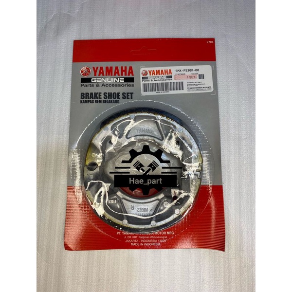 Kampas Rem Belakang (Tromol) Mio, Nouvo, Fino,  X-Ride 5MX YIMM