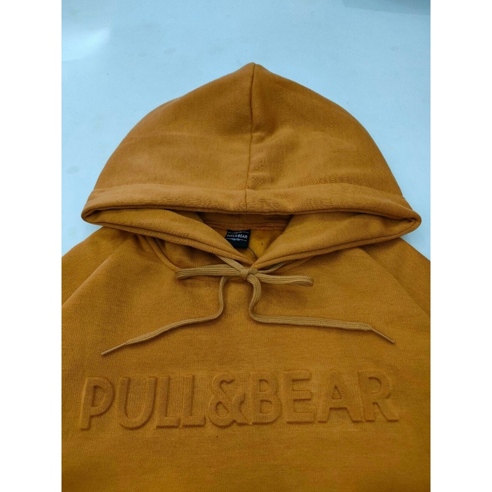 Jaket Pull&amp;Bear Hoodie Mustard Premium | Sweater Pull&amp;Bear | Sweatshirt Pull&amp;Bear | Hoodie P&amp;B | Pull&amp;Bear