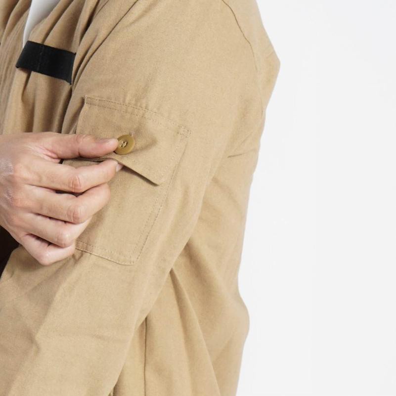 Terbagus - VISVAL - Jaket - Arata Kimono - Khaki