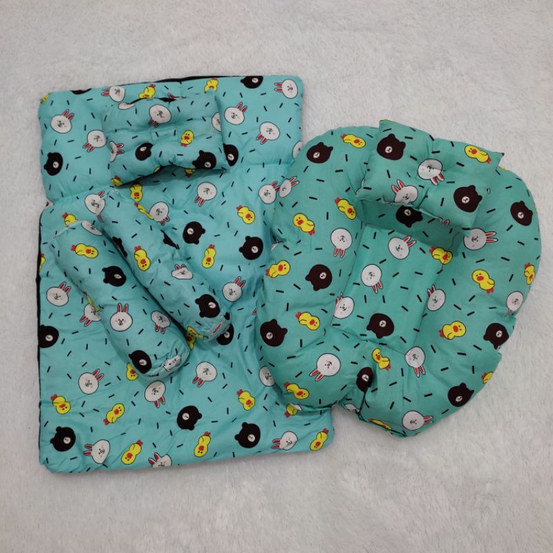 paket lengkap kasur sofa bayi 1 set