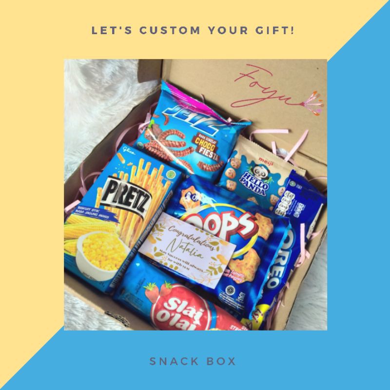 

SNACK BOX MURAH | GIFT BOX