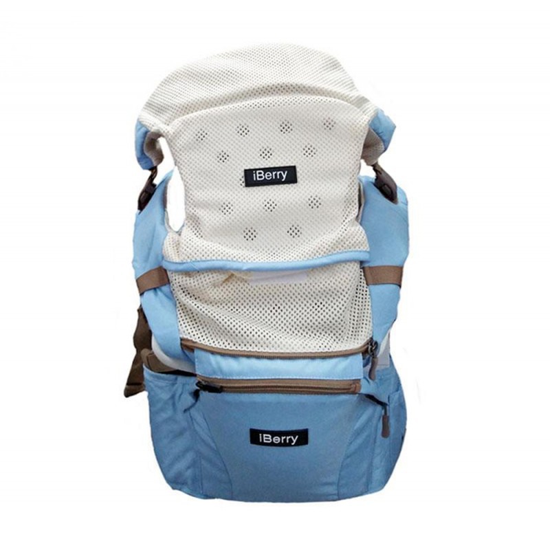 iBerry Windsor 9 in 1 Baby Carrier - Sky Blue