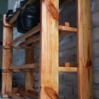 Rak sepatu bahan kayu jati belanda Shopee Indonesia Rak sepatu bahan kayu jati belanda Shopee Indonesia