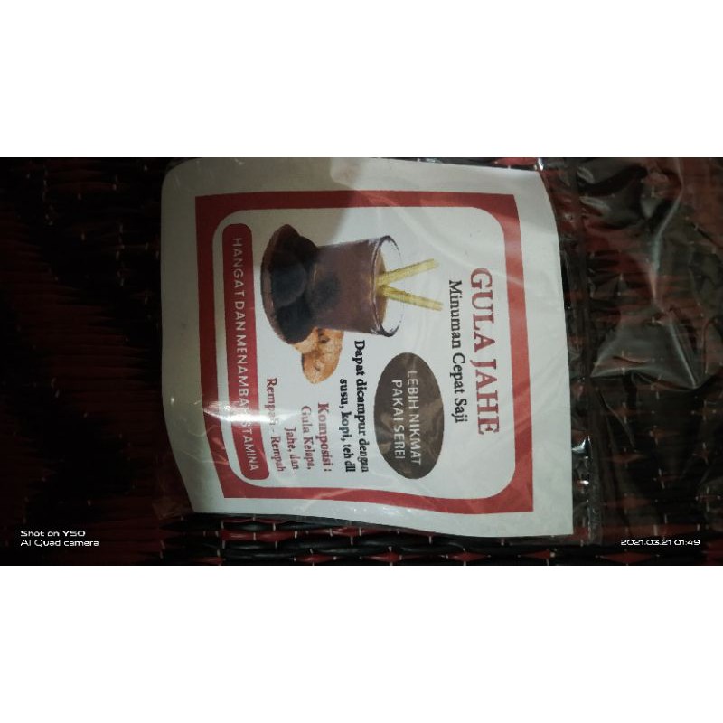 

GULA JAHE SIAP SAJI