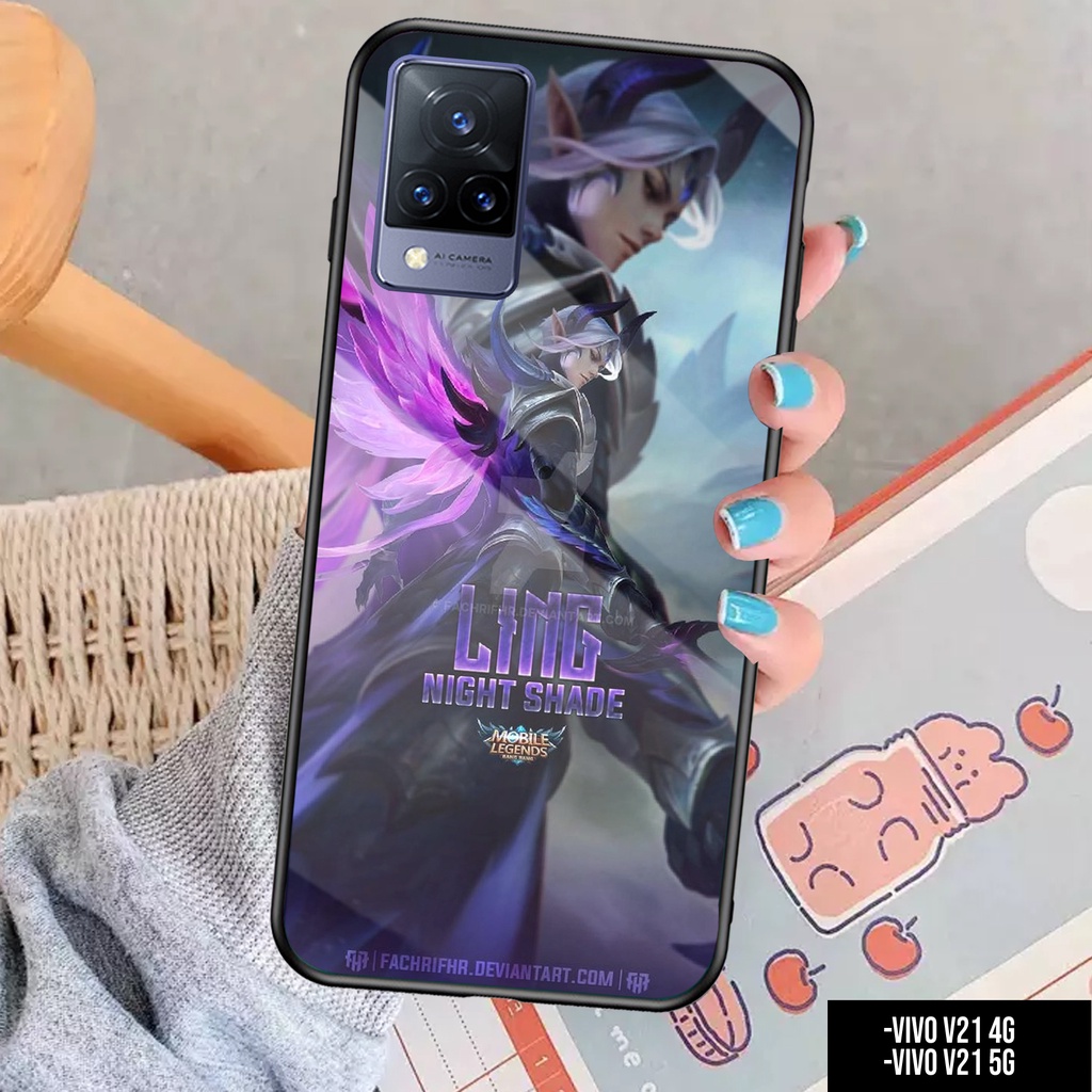 CASE VIVO V21 4G / V21 5G - Casing VIVO V21 4G / 5G Terbaru AERO STORE [ GAME MOBILE ] Silikon VIVO 