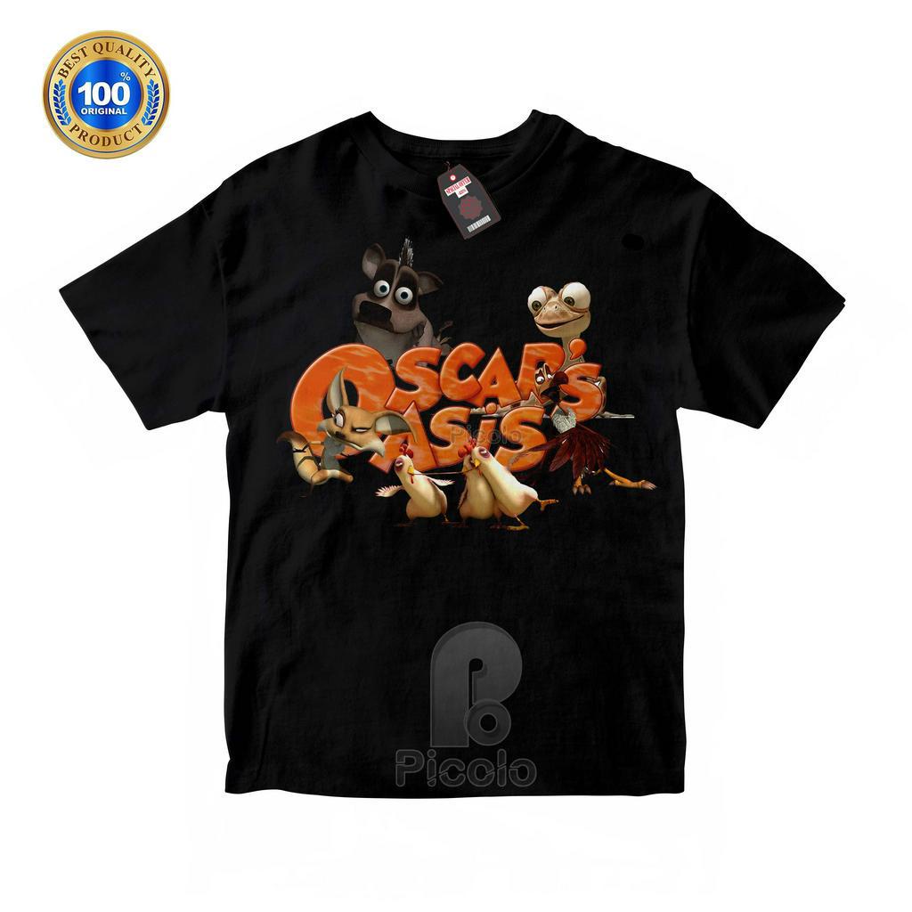 (FREE NAMA) BAJU KAOS ATASAN ANAK MOTIF KARTUN OSCAR OASIS UNISEX Bahan COTTUN