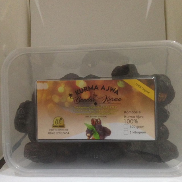 

Kurma Ajwa kurma Nabi terbaik Di Madinah kurma empuk,enak,penambah stamina