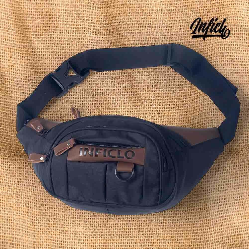 Tas Pria Tas Waistbag Tas Selempang Pria Kulit Original Inficlo | IFS 087