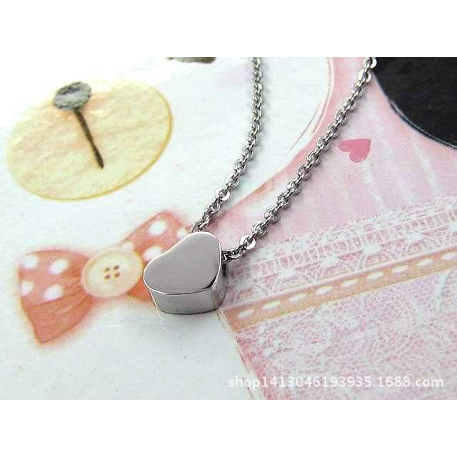 [New] Kalung fashion aksesoris titanium mini korea hadiah wanita cewek 316L  anti karat KK002