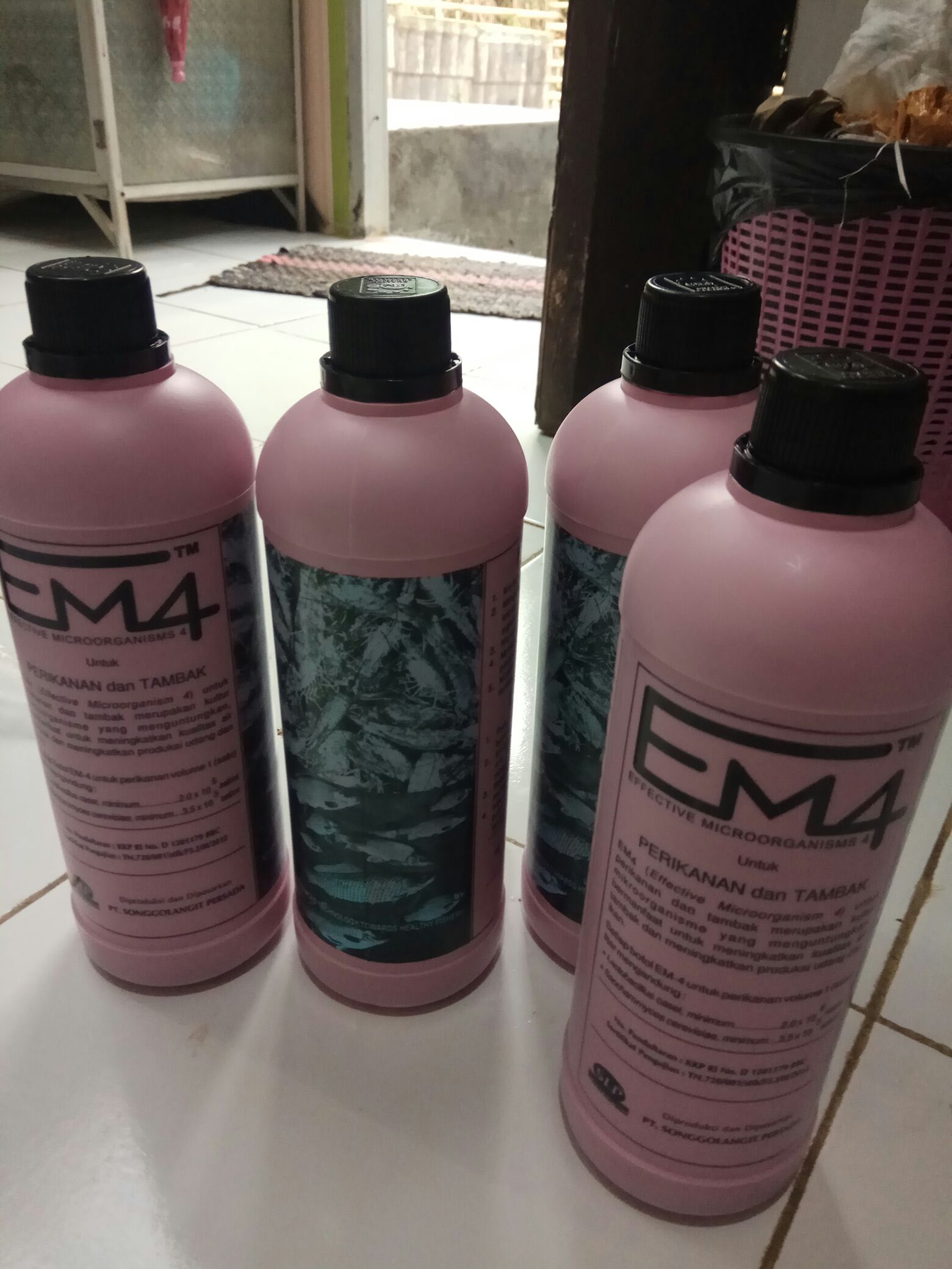 Em4 Perikanan, Tambak 1liter