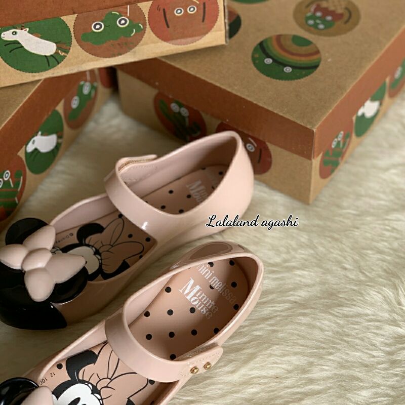 Sepatu minimel minnie mouse PINK/sepatu anak disney/sepatu melissa disney/sepatu baby minnie