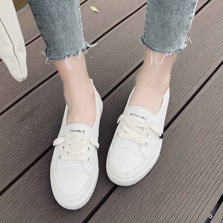 Sepatu Sneakers Kanvas Wanita Import Original warna Putih / Beige SP 229 Onlinemall-7