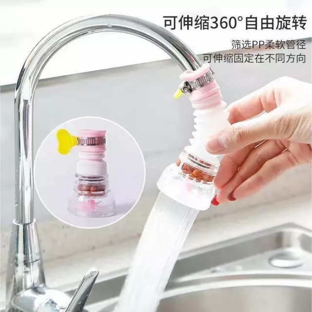 Keran Air Flexible Sambungan Keran Air Filter Faucet