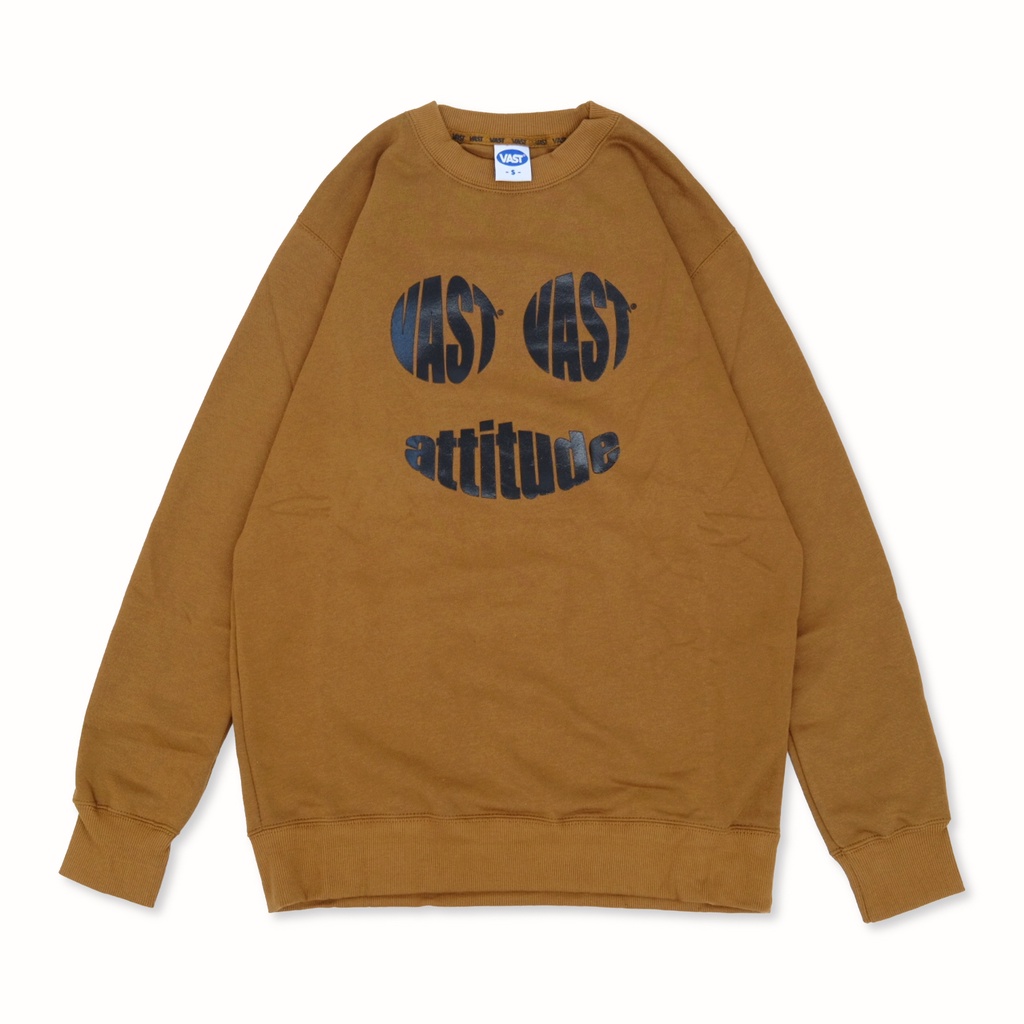 VAST JACKET - CREWNECK - BROWN VSW - 36