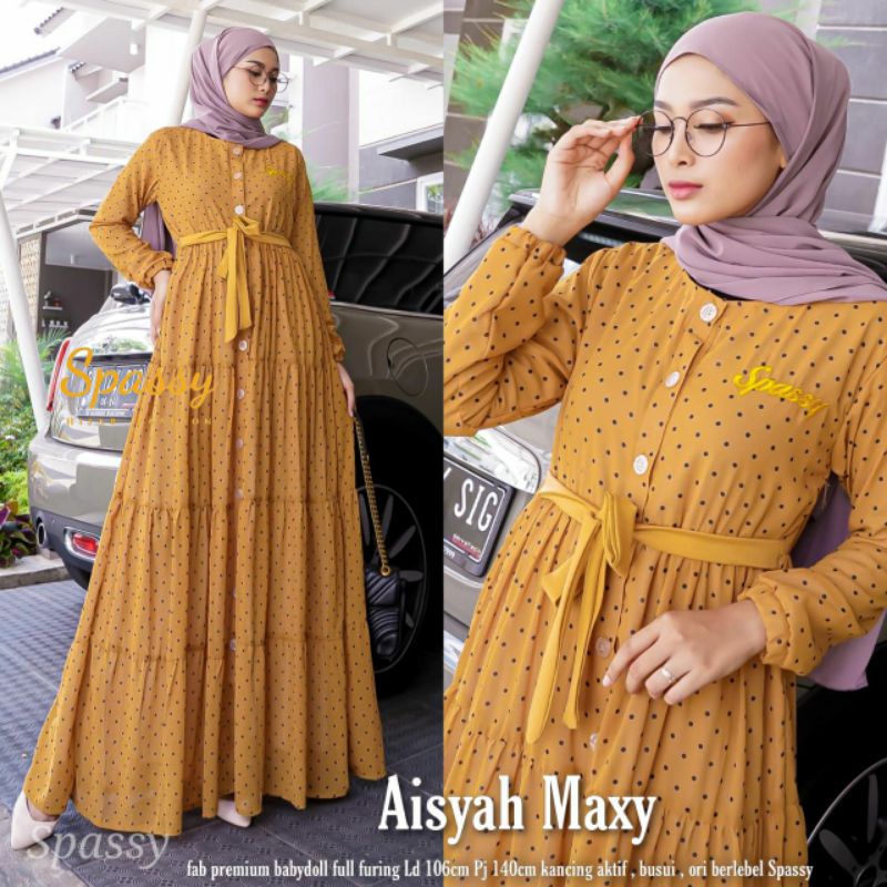 [READY STOK] GAMIS ORI BY SPASSY