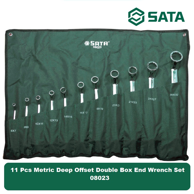 SATA Tools Kunci Ring set 11 pcs