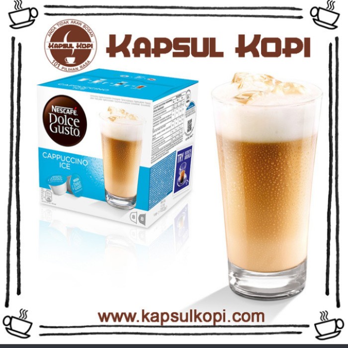 

Kopi - Cappuccino Ice Kapsul Kopi Nescafe Dolce Gusto Impor Ndg Capsule