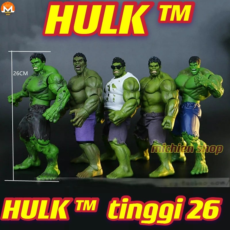 Action Figure Hulk Marvel