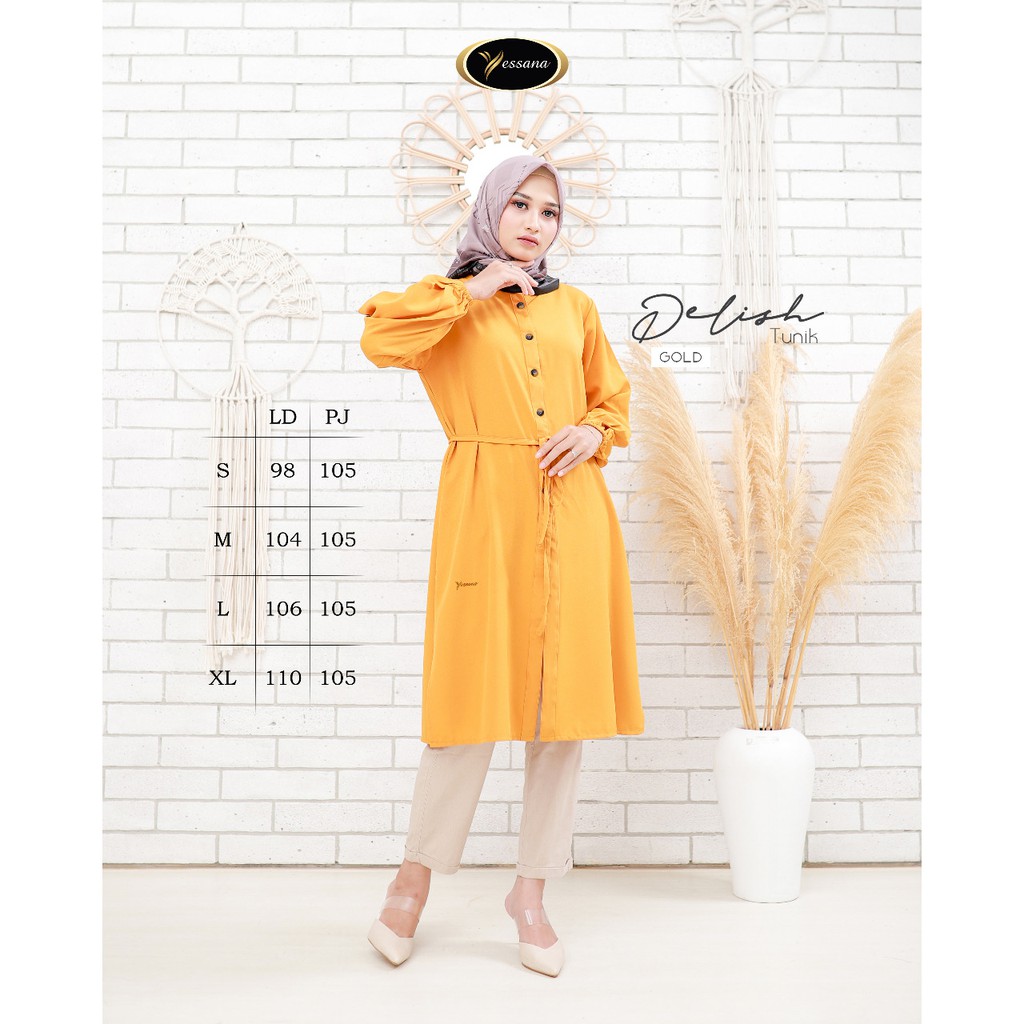 DELISH TUNIK Yessana Ori Murah