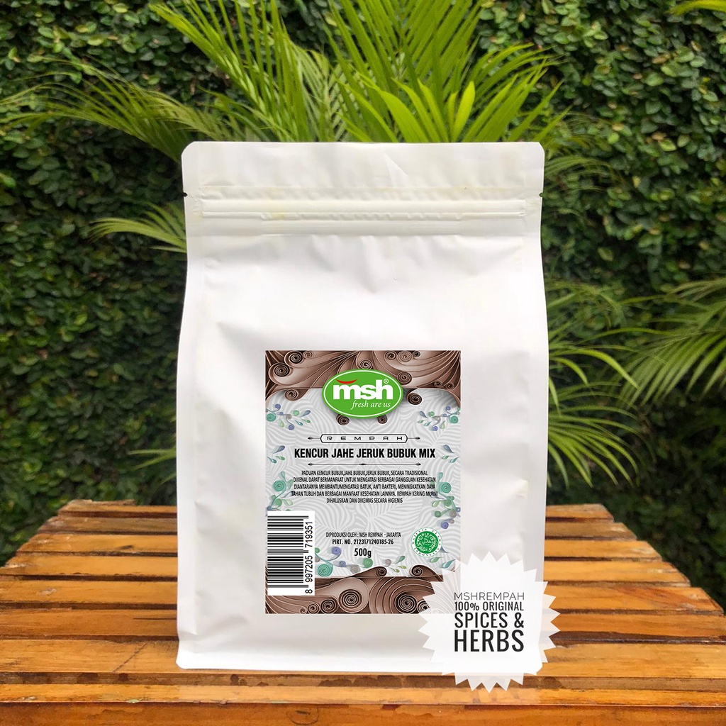 

Kencur Jahe Jeruk Bubuk Mix 500 g
