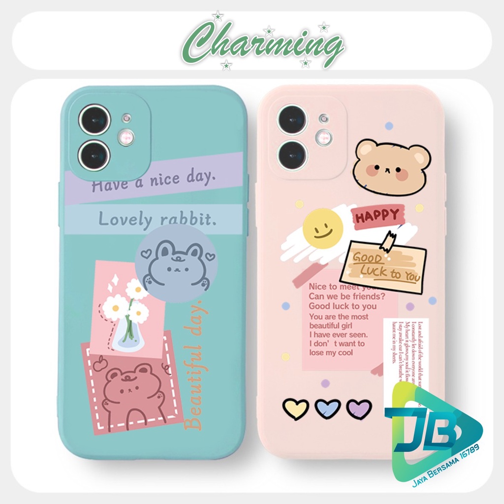 CASE CASING SOFTCASE SILIKON MACARON PELINDUNG KAMERA CHARIMING OPPO VIVO SAMSUNG XIAOMI REALME IPHONE ALL TYPE JB5584