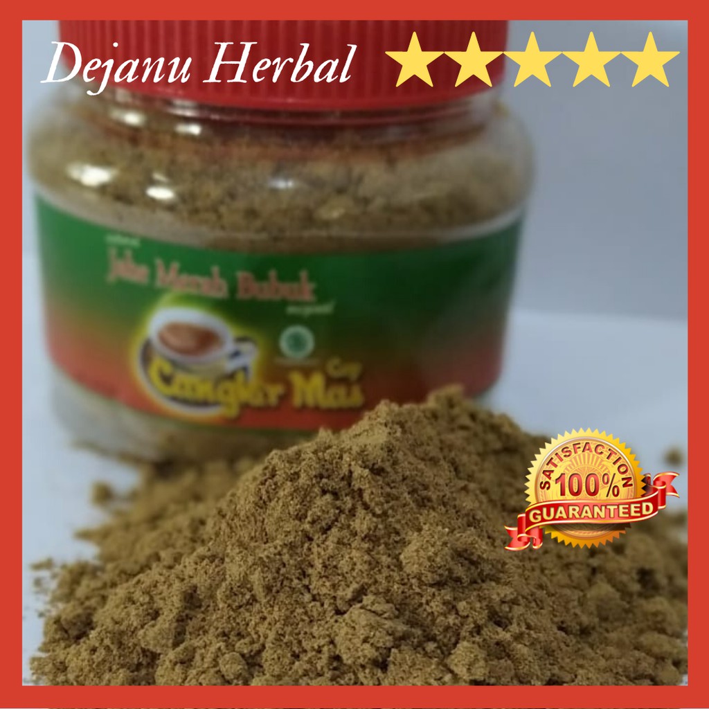 

Bubuk Jahe Merah Cangkir Mas Murni Tanpa Gula Herbal Batuk Pilek Flu Terbaik