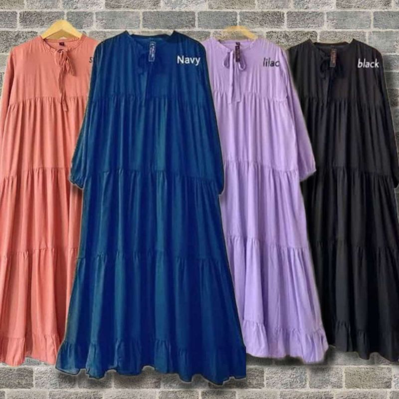 DRESS / GAMIS / TUNIK / LONG TUNIK BAHAN RAYON