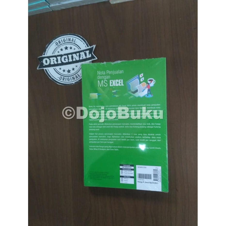 Nota Penjualan dengan MS Excel ( Hendra Wijaya )