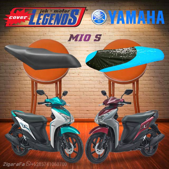 Cover Jok MIO S Anti Air / Sarung Mantel Jok Motor Standar / Modifikasi