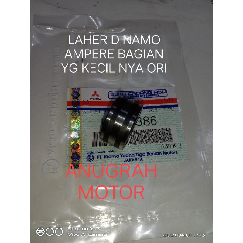laher bearing dinamo ampere pengisian canter turbo Orsinil asli