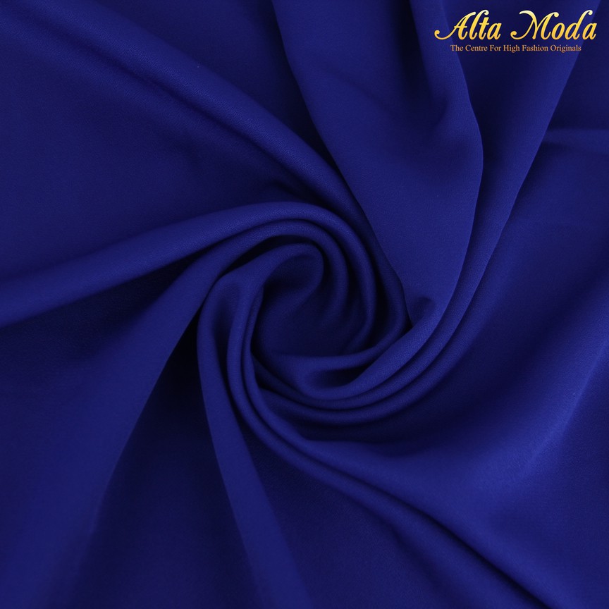 

Alta Moda Furing Premium Wolly Crepe Satin Biru Electrik (1M)