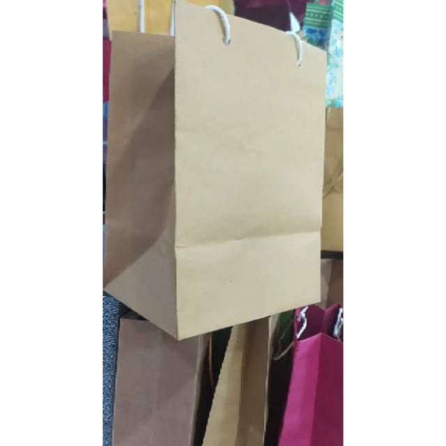 

Paper bag toples , tumpeng mini bahan tebal isi 12pcs terlaris dan termurah