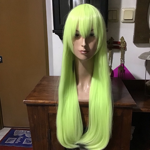 Enkidu wig cosplay apple green FGO Fate Grand Order