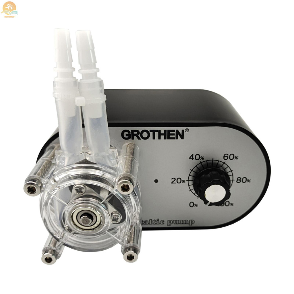 Grothen G328A Pompa Peristaltik 100-240v 114-500ml Adjustable Bahan Silikon Food Grade