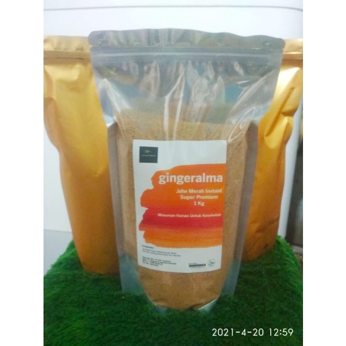 

tradisional-minuman- gingeralma jahe merah bubuk 1 kg super premium -minuman-tradisional.