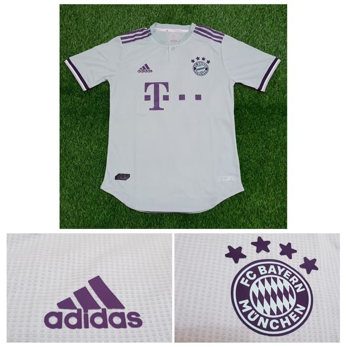 PAKAIAN OLAHRAGA BAJU BOLA JERSEY BOLA CLIMACHILL ADIZERO BAYERN MUNCHEN AWAY 2018/2019
