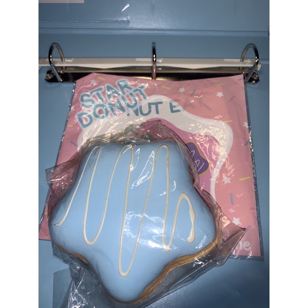 Punimaru Star Donut Blue Squishy