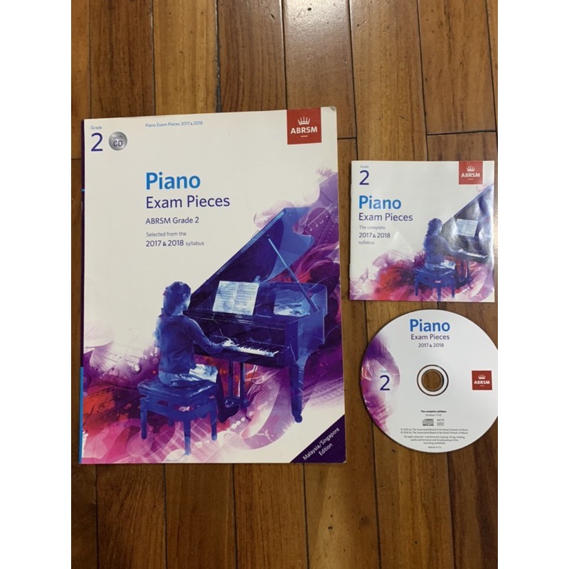 Piano Exam Pieces ABRSM Grade 2, 2017&2018 syllabus, with CD