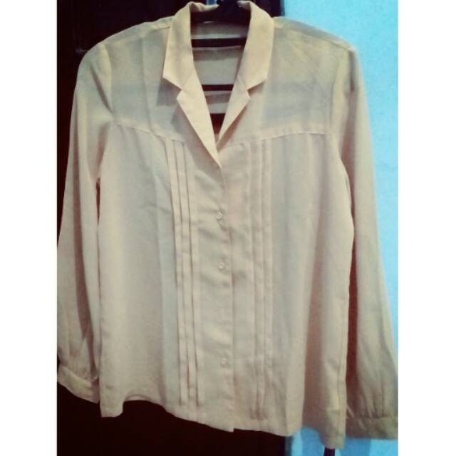 Sale kemeja blouse import sifon