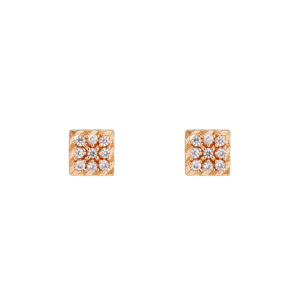 ♥️MOYA0158✨Anting Tusuk Titanium Anti Karat Mewah Berlian Aksesoris Wanita Fashion Anting Korea Murah D283