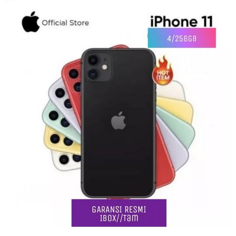 Apple Iphone 11 4 256gb Garansi Resmi Ibox Shopee Indonesia