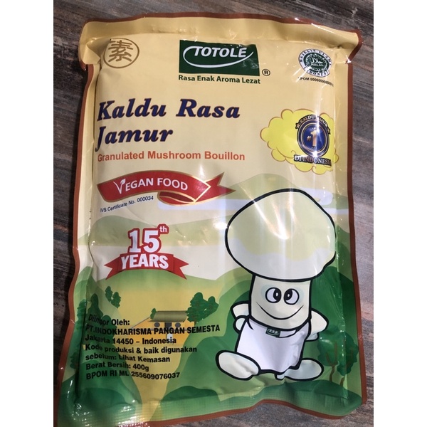 

totole kaldu jamur 400gr