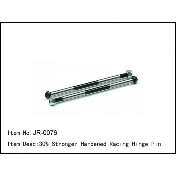 JR-0076 Caster Racing 30% HARDENED RACING HINGE PIN 1/8 Buggy Engine